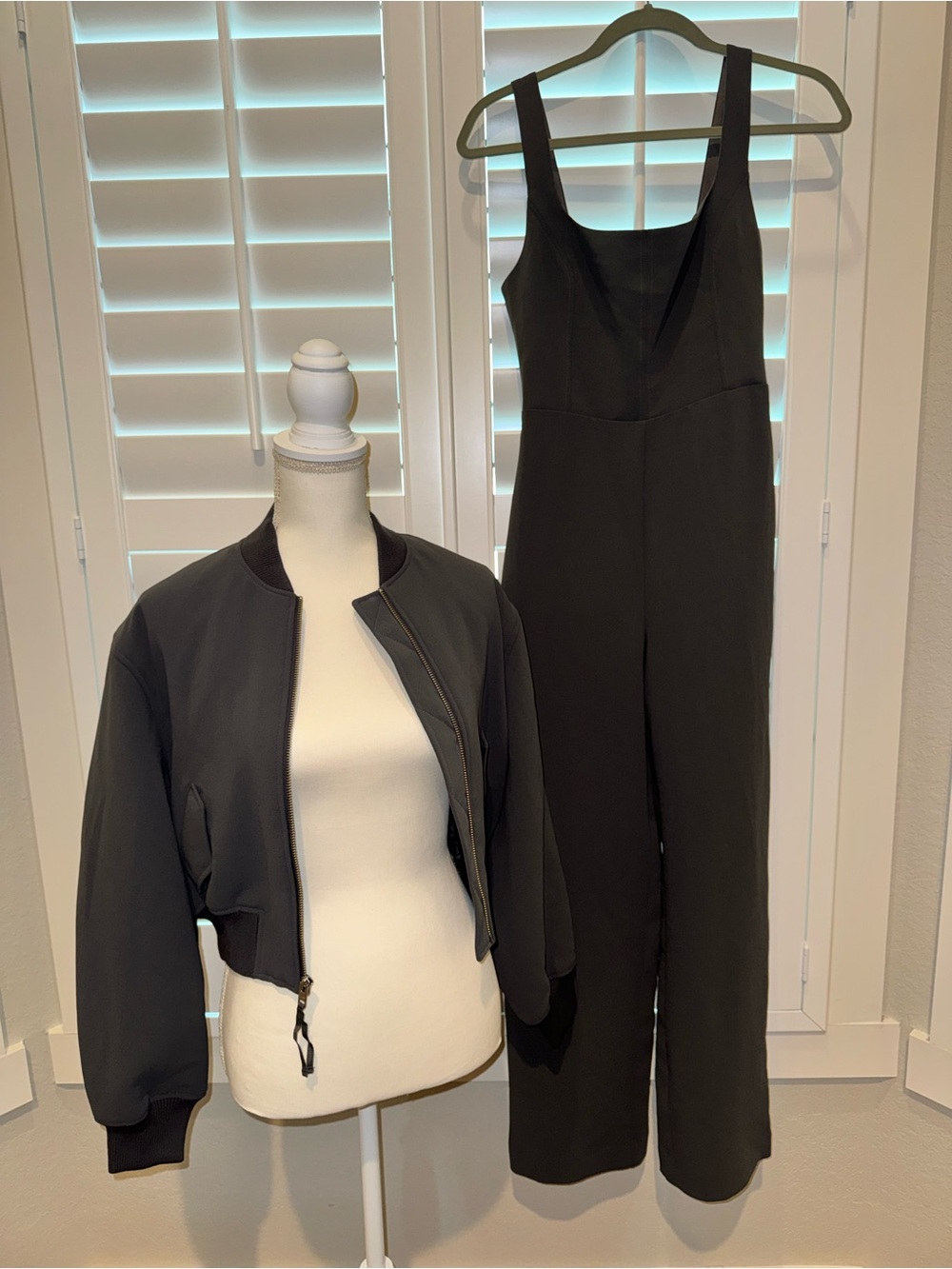 Wilfred Black Sleeveless Wide-Leg Jumpsuit